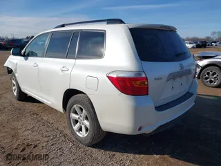 2009 Toyota Highlander with VIN JTEDS41A792088956, listed as a IAAI auction lot 41551707 with 203,863 mi miles. Bid and sale history available at carsss.com. Image 3.