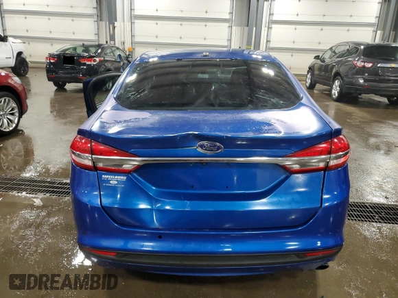 2017 Ford Fusion SE with VIN 3FA6P0HD9HR154737, listed as a Copart auction lot 47786345 with 129,423 mi miles and Salvage Title. Bid and sale history available at carsss.com. Image 6.