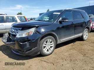 2018 Ford Explorer XLT z VIN 1FM5K8D87JGC92250, wystawiony jako Copart lot #66128075 z przebiegiem 44 474 mil mil oraz Czysty tytuł • Clean title. Historia ofert i sprzedaży dostępna na DreamBid. Obrazek 1.