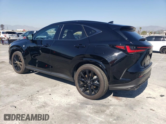 2024 Lexus NX with VIN JTJKKCFZ6R2023033, listed as a Copart auction lot 46815675 with 17,133 mi miles and Salvage Title. Bid and sale history available at carsss.com. Image 2.