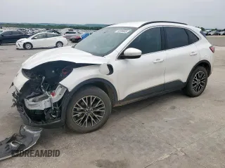 2022 Ford Escape Titanium Plug-In Hybrid with VIN 1FMCU0LZ2NUA89898, listed as a Copart auction lot 53209685 with 102,991 mi miles and Salvage title. Bid and sale history available at DreamBid. Image 1.