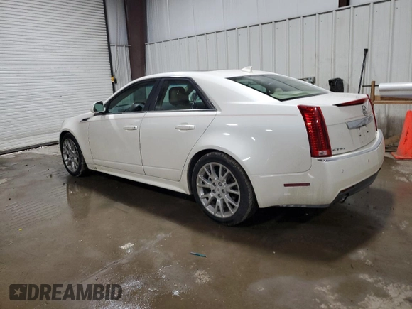 2012 Cadillac CTS Premium with VIN 1G6DS5E35C0120346, listed as a Copart auction lot 43354535 with 121,196 mi miles and Salvage Title. Bid and sale history available at DreamBid. Image 2.