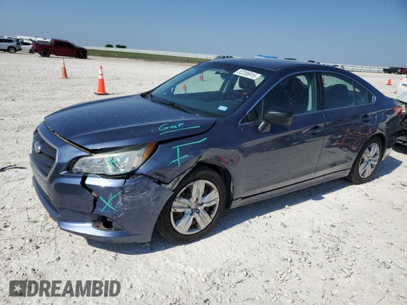 2015 Subaru Legacy 2.5i with VIN 4S3BNBA68F3059037, listed as a Copart auction lot 52205915 with 62,908 mi miles and Clean title. Bid and sale history available at DreamBid. Image 1.