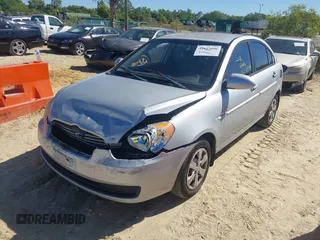 2008 Hyundai Accent GLS with VIN KMHCN46CX8U214890, listed as a IAAI auction lot 41843006 with 179,550 mi miles. Bid and sale history available at carsss.com. Image 17.