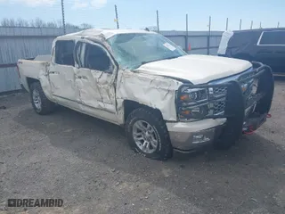 2014 Chevrolet Silverado 1500 LTZ with VIN 3GCUKSEC8EG287942, listed as a IAAI auction lot 41824171 with 205,607 mi miles. Bid and sale history available at carsss.com. Image 1.