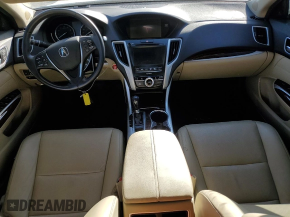 2020 Acura TLX w/Technology Pkg with VIN 19UUB1F53LA014074, listed as a Copart auction lot 48021675 with 39,445 mi miles and Salvage Title. Bid and sale history available at carsss.com. Image 8.