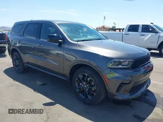 2021 Dodge Durango GT Plus z VIN 1C4RDHDG8MC573444, wystawiony jako IAAI lot #42173913 z przebiegiem 85 656 mil mil oraz . Historia ofert i sprzedaży dostępna na DreamBid. Obrazek 1.