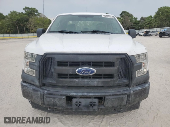 2017 Ford F-150 XL with VIN 1FTFX1EF3HKD61067, listed as a Copart auction lot 48466905 with 121,561 mi miles and Salvage Title. Bid and sale history available at carsss.com. Image 5.