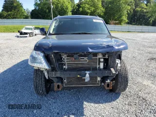 2020 Nissan Armada SV with VIN JN8AY2ND9LX016279, listed as a Copart auction lot 58010604 with 86,016 mi miles and Salvage Title. Bid and sale history available at carsss.com. Image 5.