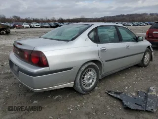 2001 Chevrolet Impala with VIN 2G1WF52E619288458, listed as a Copart auction lot 44365025 with 128,458 mi miles and Salvage title. Bid and sale history available at DreamBid. Image 3.