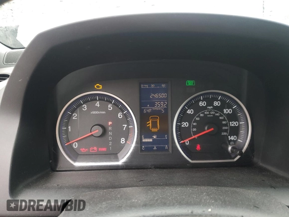 2010 Honda CR-V EX z VIN 5J6RE4H5XAL015745, wystawiony jako Copart lot #56214765 z przebiegiem 246 500 mil mil oraz Szkoda całkowita • Salvage title. Historia ofert i sprzedaży dostępna na DreamBid. Obrazek 9.