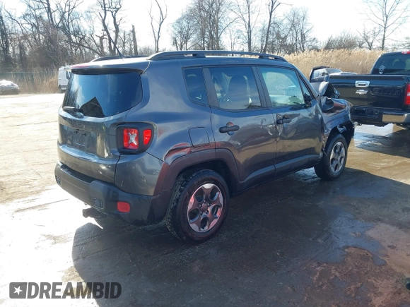 2017 Jeep Renegade Sport z VIN ZACCJBAH7HPF40297, wystawiony jako IAAI lot #41650907 z przebiegiem 35 630 mil mil oraz . Historia ofert i sprzedaży dostępna na DreamBid. Obrazek 4.