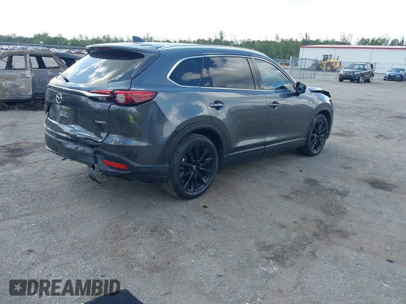 2022 Mazda CX-9 Touring Plus with VIN JM3TCBAY9N0624575, listed as a IAAI auction lot 42326284 with 16,572 mi miles and . Bid and sale history available at DreamBid. Image 4.