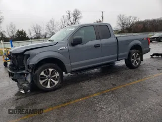 2020 Ford F-150 XL with VIN 1FTEX1EP3LKD85530, listed as a Copart auction lot 85218934 with 186,675 mi miles and Salvage title. Bid and sale history available at DreamBid. Image 1.