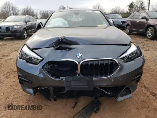 2021 BMW 2 Series 228i xDrive with VIN WBA73AK07M7H34429, listed as a Copart auction lot 37442713 with 7,287 mi miles and Salvage title. Bid and sale history available at DreamBid. Image 5.