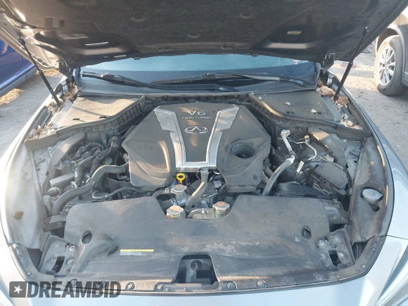 2018 Infiniti Q50 3.0t Luxe with VIN JN1EV7AR4JM432777, listed as a IAAI auction lot 41445123 with 98,621 mi miles. Bid and sale history available at carsss.com. Image 10.