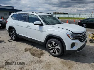 2024 Volkswagen Atlas SE with VIN 1V2KR2CA0RC551778, listed as a Copart auction lot 55583095 with 10,854 mi miles and Salvage title. Bid and sale history available at DreamBid. Image 4.