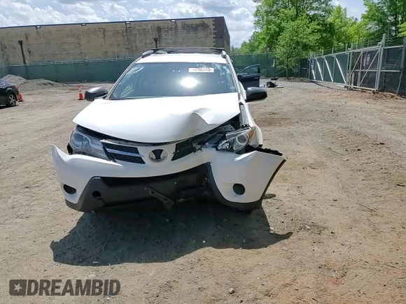 2014 Toyota RAV4 LE with VIN JTMBFREV0ED056858, listed as a Copart auction lot 55296545 with 164,268 mi miles and Salvage Title. Bid and sale history available at DreamBid. Image 14.