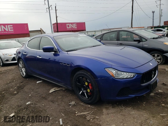 2016 Maserati Ghibli S Q4 with VIN ZAM57RTA4G1186359, listed as a Copart auction lot 43479034 with 64,895 mi miles. Bid and sale history available at carsss.com. Image 4.