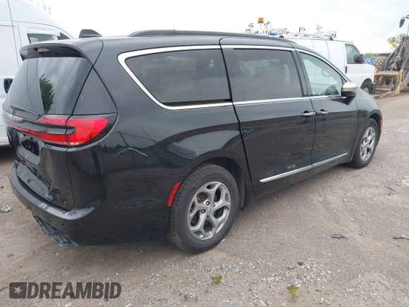 2023 Chrysler Pacifica Limited with VIN 2C4RC1GGXPR552354, listed as a IAAI auction lot 42275090 with 69,144 mi miles and . Bid and sale history available at DreamBid. Image 4.