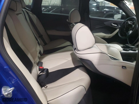 2022 Acura TLX Type S w/Performance Tire with VIN 19UUB7F97NA001854, listed as a Copart auction lot 50812575 with 3,731 mi miles and Salvage Title. Bid and sale history available at carsss.com. Image 10.