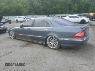 2006 Mercedes-Benz S with VIN WDBNG79J66A464238, listed as a Copart auction lot 55443835 with Not Provided miles and Salvage Title. Bid and sale history available at DreamBid. Image 2.
