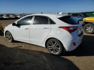 2016 Hyundai Elantra GT with VIN KMHD35LH4GU321917, listed as a Copart auction lot 76842614 with 107,526 mi miles and Salvage Title. Bid and sale history available at carsss.com. Image 2.