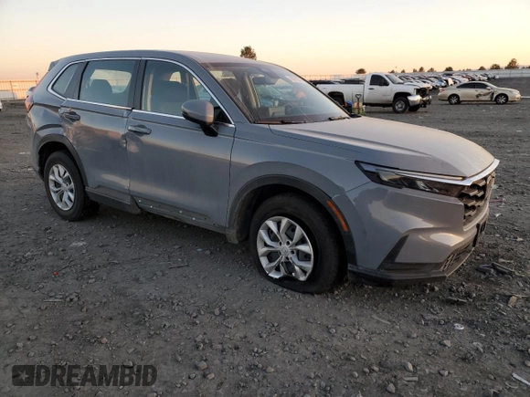 2024 Honda CR-V LX with VIN 2HKRS4H21RH417206, listed as a Copart auction lot 43001255 with 18,790 mi miles and Salvage Title. Bid and sale history available at DreamBid. Image 4.