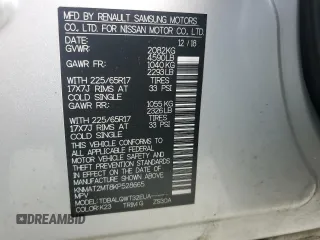 2019 Nissan Rogue SV with VIN KNMAT2MT8KP528665, listed as a Copart auction lot 47090495 with 114,888 mi miles and Salvage Title. Bid and sale history available at carsss.com. Image 15.