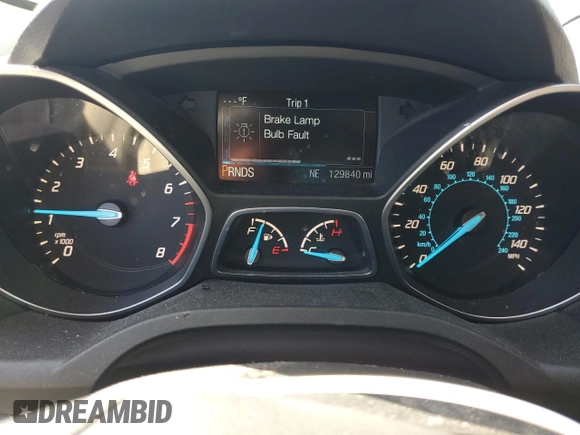 2015 Ford Escape Titanium with VIN 1FMCU9J99FUC82817, listed as a Copart auction lot 52206505 with 129,840 mi miles and Salvage Title. Bid and sale history available at carsss.com. Image 9.