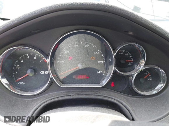 2006 Pontiac G6 6-Cyl with VIN 1G2ZG558164166807, listed as a IAAI auction lot 42107709 with 118,680 mi miles and . Bid and sale history available at DreamBid. Image 7.