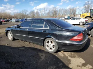 2004 Mercedes-Benz S-Class 5.0L with VIN WDBNG75J74A404066, listed as a Copart auction lot 42602405 with 0 mi miles and Salvage Title. Bid and sale history available at carsss.com. Image 2.