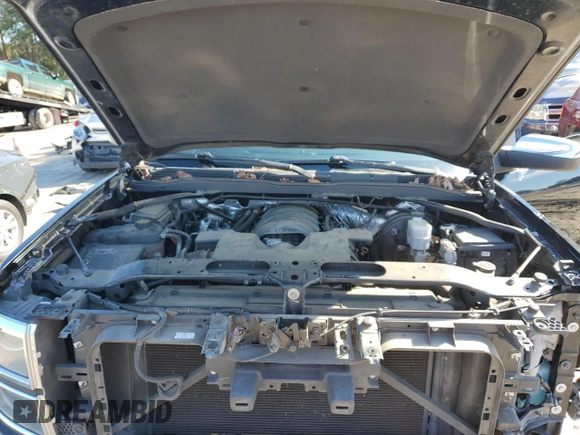 2015 Chevrolet Silverado 1500 LTZ with VIN 3GCUKSEC2FG504886, listed as a Copart auction lot 46433495 with 131,475 mi miles and Salvage Title. Bid and sale history available at DreamBid. Image 11.