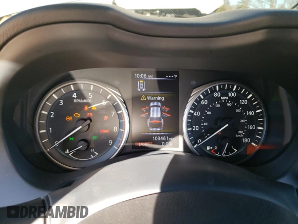 2021 Infiniti Q50 Sensory with VIN JN1EV7CP2MM701522, listed as a Copart auction lot 48612605 with 103,461 mi miles and Salvage title. Bid and sale history available at DreamBid. Image 9.