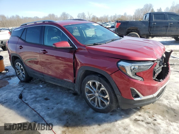 2018 GMC Terrain SLT with VIN 3GKALVEX2JL304860, listed as a Copart auction lot 47762225 with 149,376 mi miles and Salvage Title. Bid and sale history available at carsss.com. Image 4.