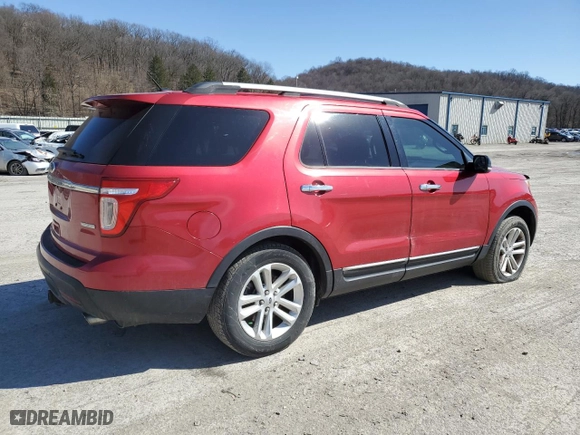 2012 Ford Explorer XLT with VIN 1FMHK7D93CGA51367, listed as a Copart auction lot 49802395 with 178,432 mi miles and Salvage Title. Bid and sale history available at carsss.com. Image 3.