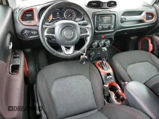 2016 Jeep Renegade Trailhawk with VIN ZACCJBCT7GPC50495, listed as a Copart auction lot 55705395 with 161,439 mi miles and Salvage title. Bid and sale history available at DreamBid. Image 8.