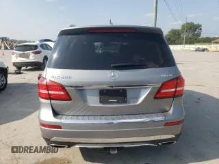 2017 Mercedes-Benz GLS 450 with VIN 4JGDF6EE4HA743351, listed as a Copart auction lot 66162194 with 74,478 mi miles and Salvage Title. Bid and sale history available at DreamBid. Image 6.