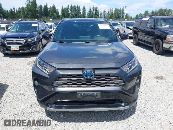 2021 Toyota RAV4 Hybrid XSE with VIN 4T3E6RFV2MU029187, listed as a IAAI auction lot 42620387 with 78,919 mi miles and . Bid and sale history available at DreamBid. Image 13.