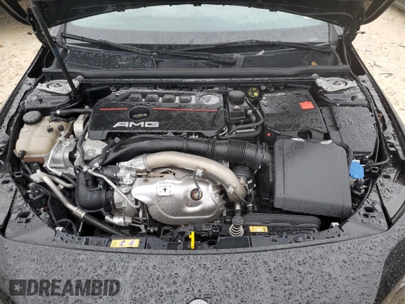 2021 Mercedes-Benz CLA 35 AMG with VIN W1K5J5BB5MN180587, listed as a Copart auction lot 50744745 with 65,231 mi miles and Salvage Title. Bid and sale history available at DreamBid. Image 11.