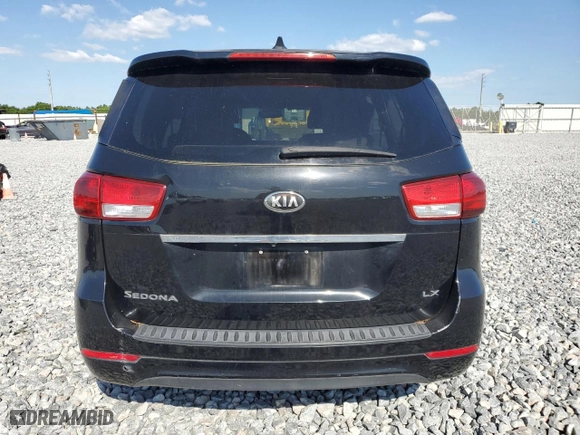 2015 Kia Sedona LX with VIN KNDMB5C11F6042261, listed as a Copart auction lot 53165305 with 121,474 mi miles and Clean Title. Bid and sale history available at carsss.com. Image 6.