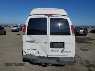 2000 Chevrolet Express Cargo Van w/YF7 with VIN 1GBFG15R6Y1167685, listed as a Copart auction lot 42994545 with 168,323 mi miles and Salvage Title. Bid and sale history available at carsss.com. Image 6.
