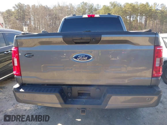 2021 Ford F-150 XL with VIN 1FTFW1E58MKD96370, listed as a IAAI auction lot 41627935 with 60,587 mi miles. Bid and sale history available at carsss.com. Image 16.