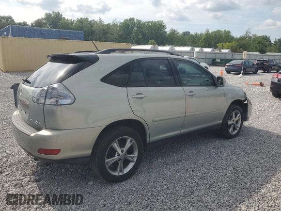 2006 Lexus RX 400h with VIN JTJHW31UX60016328, listed as a Copart auction lot 66898155 with 109,710 mi miles and Salvage title. Bid and sale history available at DreamBid. Image 3.