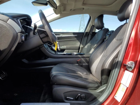 2014 Ford Fusion Energi Titanium with VIN 3FA6P0SU2ER121017, listed as a Copart auction lot 87304264 with 114,947 mi miles and Salvage Title. Bid and sale history available at carsss.com. Image 7.