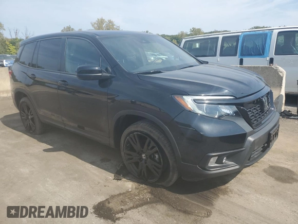2021 Honda Passport Sport with VIN 5FNYF8H29MB004870, listed as a Copart auction lot 72014424 with 55,920 mi miles and Salvage Title. Bid and sale history available at carsss.com. Image 4.