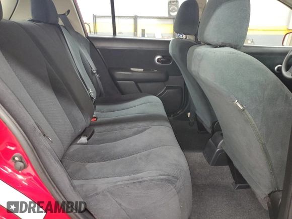 2012 Nissan Versa S with VIN 3N1BC1CP2CL372738, listed as a Copart auction lot 53663625 with 179,314 mi miles and Salvage Title. Bid and sale history available at carsss.com. Image 10.