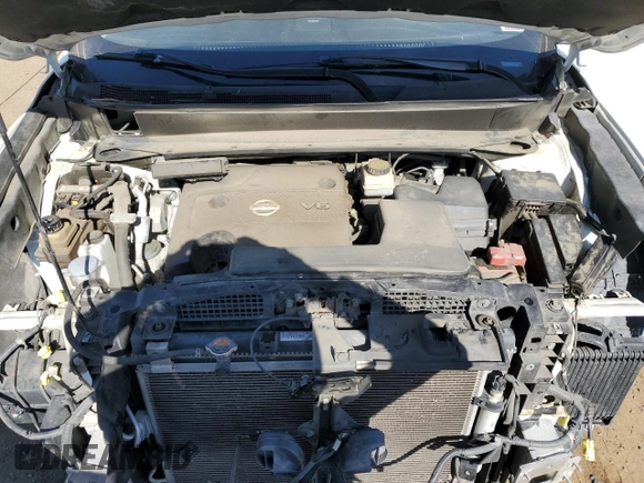 2016 Nissan Pathfinder Platinum with VIN 5N1AR2MM5GC620124, listed as a Copart auction lot 56744205 with 125,493 mi miles and Salvage title. Bid and sale history available at DreamBid. Image 12.