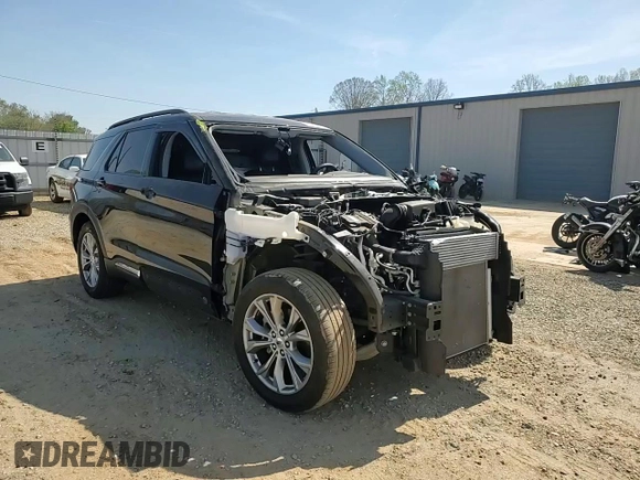 2023 Ford Explorer XLT with VIN 1FMSK7DH5PGA99911, listed as a Copart auction lot 51070835 with 45,698 mi miles and Salvage Title. Bid and sale history available at carsss.com. Image 11.