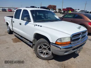 2004 Dodge Dakota SLT z VIN 1D7HL48K34S758499, wystawiony jako IAAI lot #42035062 z przebiegiem 145 305 mil mil oraz . Historia ofert i sprzedaży dostępna na DreamBid. Obrazek 1.